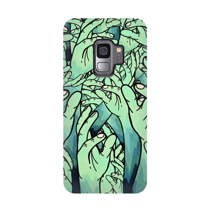 Galaxy S9 StrongFit Zombies! by Steve Wade (Swade)