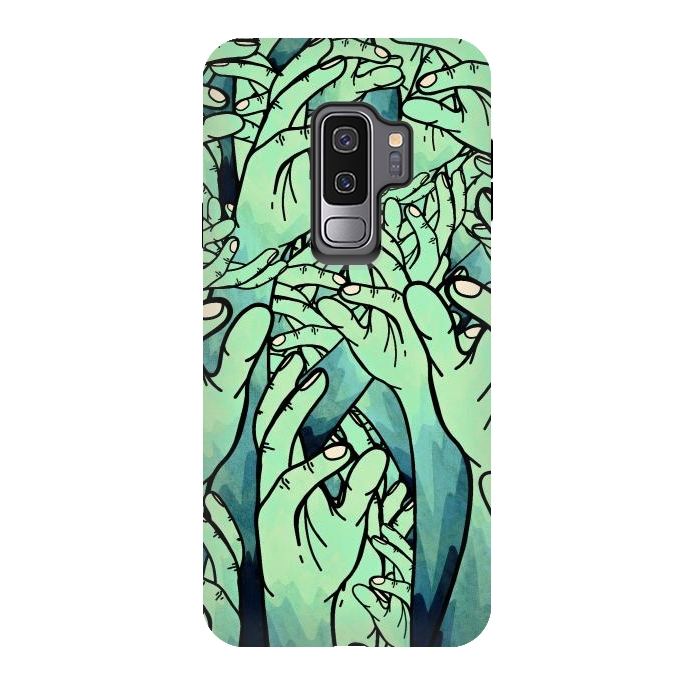 Galaxy S9 plus StrongFit Zombies! by Steve Wade (Swade)