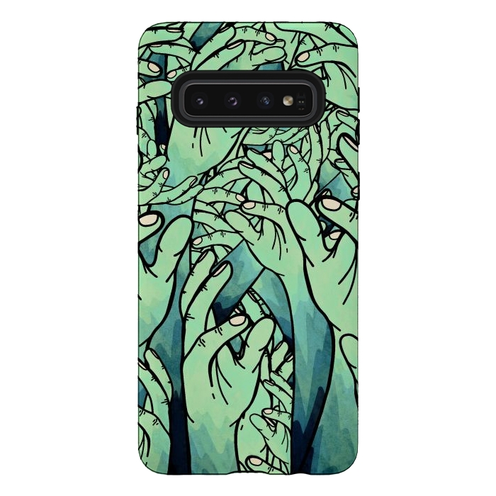 Galaxy S10 StrongFit Zombies! by Steve Wade (Swade)