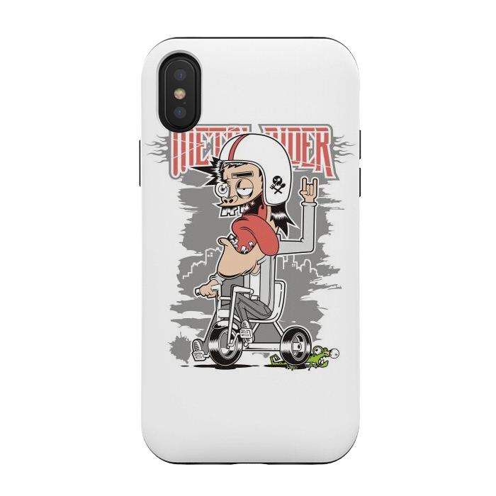 iPhone Xs / X StrongFit Metal Riders by Afif Quilimo