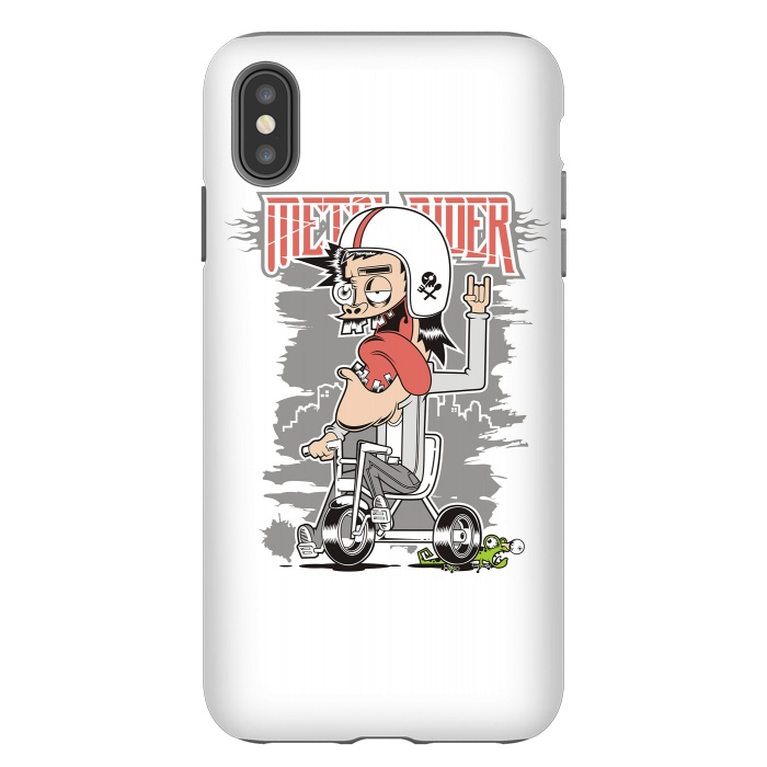 iPhone Xs Max StrongFit Metal Riders by Afif Quilimo