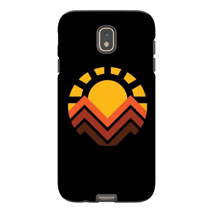 Galaxy J7 StrongFit Sunset mountain by Afif Quilimo