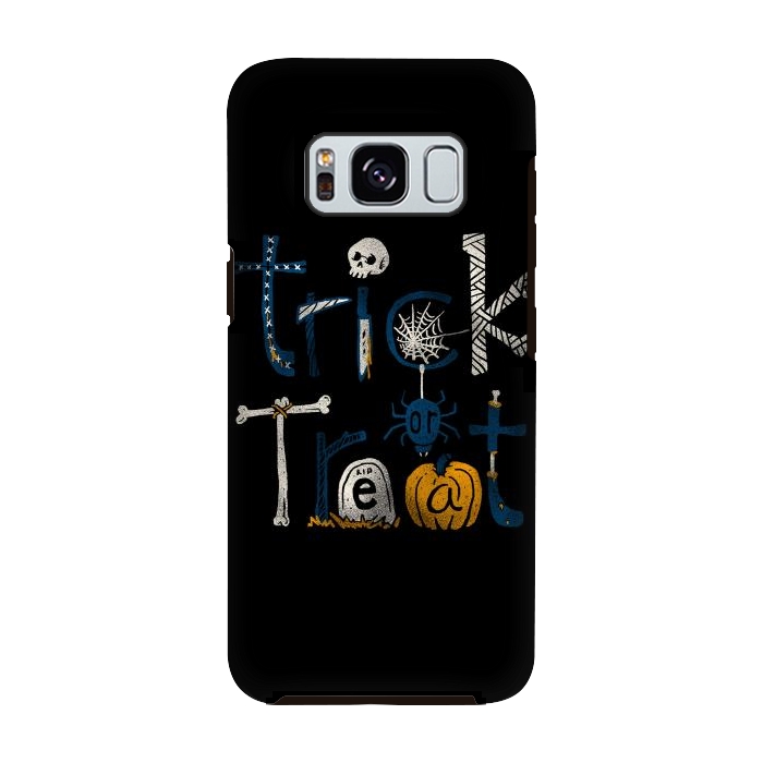 Galaxy S8 StrongFit Trick or Treat by Afif Quilimo