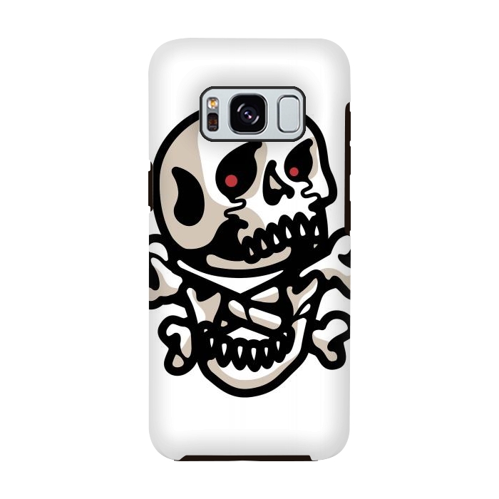 Galaxy S8 StrongFit Crossbones by Afif Quilimo