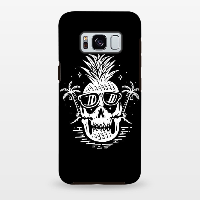 Galaxy S8 plus StrongFit Skull Pineapple 2 by Afif Quilimo