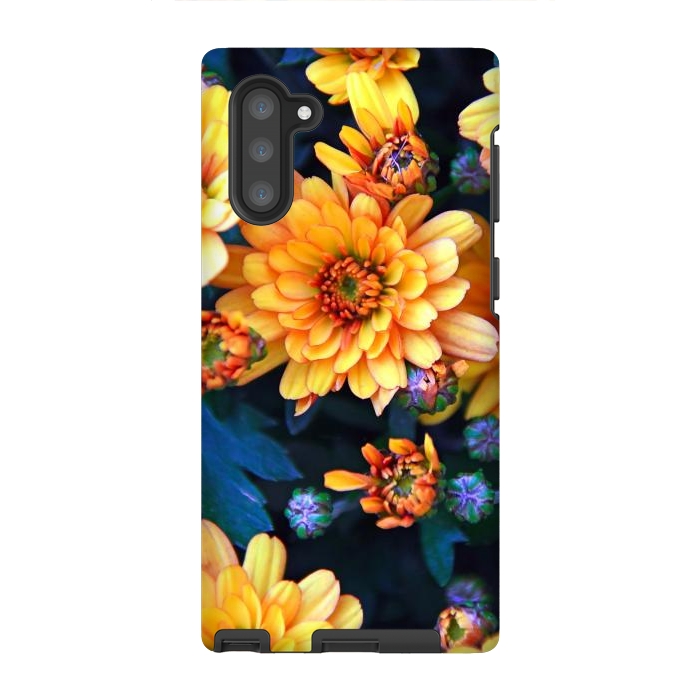Galaxy Note 10 StrongFit Chrysanthemums by Winston