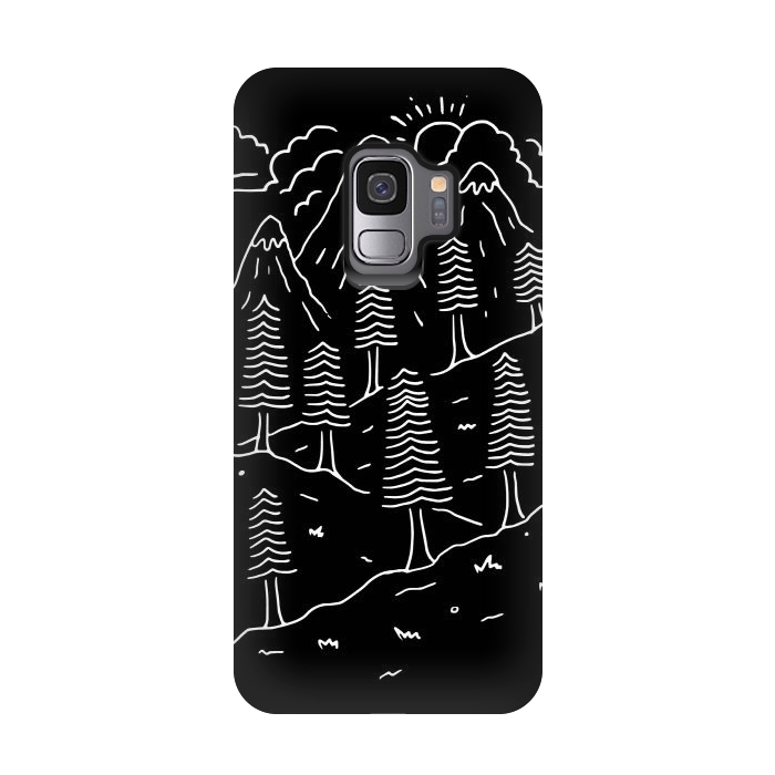 Galaxy S9 StrongFit Hiking Trails by Afif Quilimo