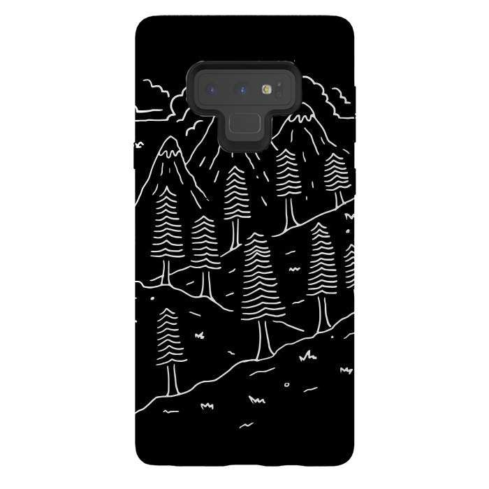 Galaxy Note 9 StrongFit Hiking Trails by Afif Quilimo