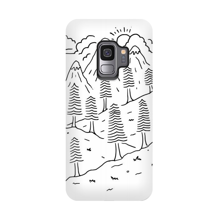 Galaxy S9 StrongFit Hiking Trails 2 by Afif Quilimo