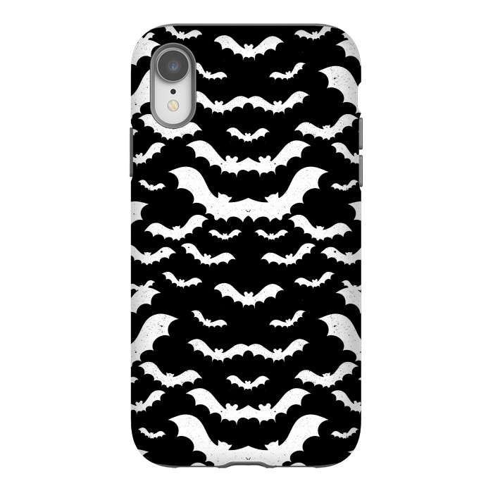 iPhone Xr StrongFit Spooky bats Halloween pattern by Oana 