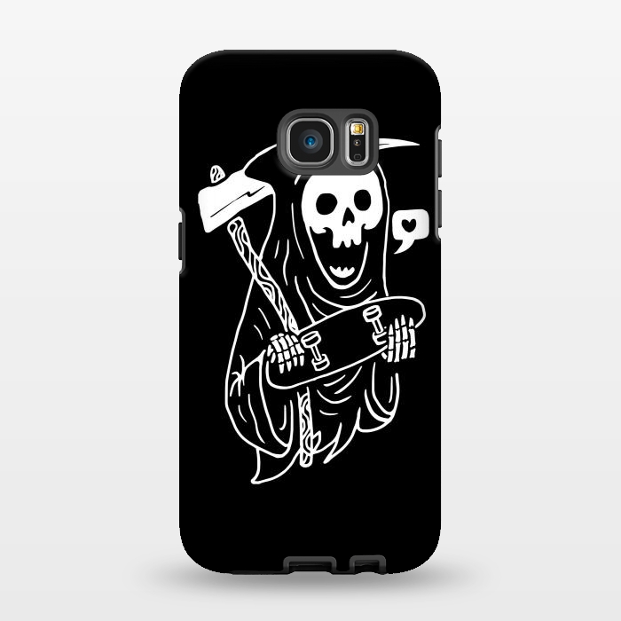 Galaxy S7 EDGE StrongFit Grim Skater 2 by Afif Quilimo