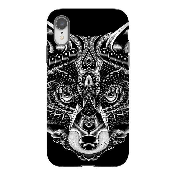 iPhone Xr StrongFit Fox Ornate by Afif Quilimo