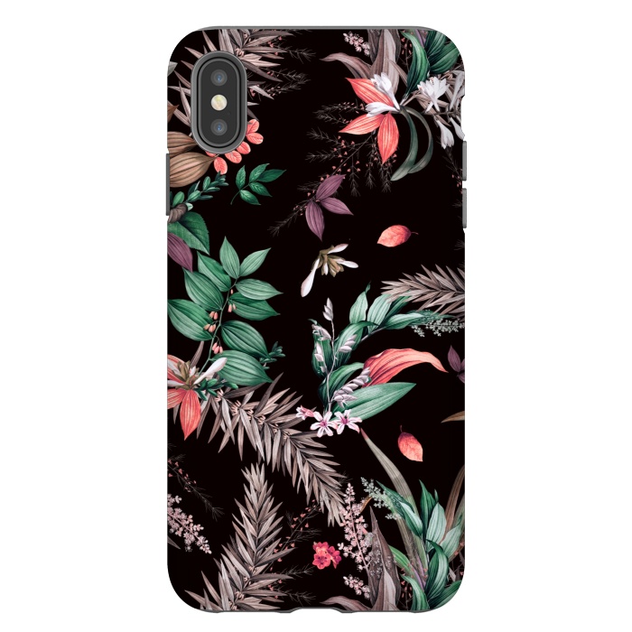 iPhone Xs Max StrongFit Vibrant exotic bouquets by Mmartabc