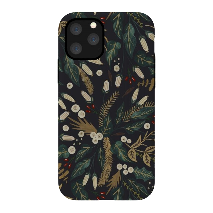 iPhone 11 Pro StrongFit Dark nature holiday by Mmartabc
