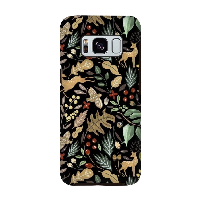Galaxy S8 StrongFit Christmas Nature by Mmartabc