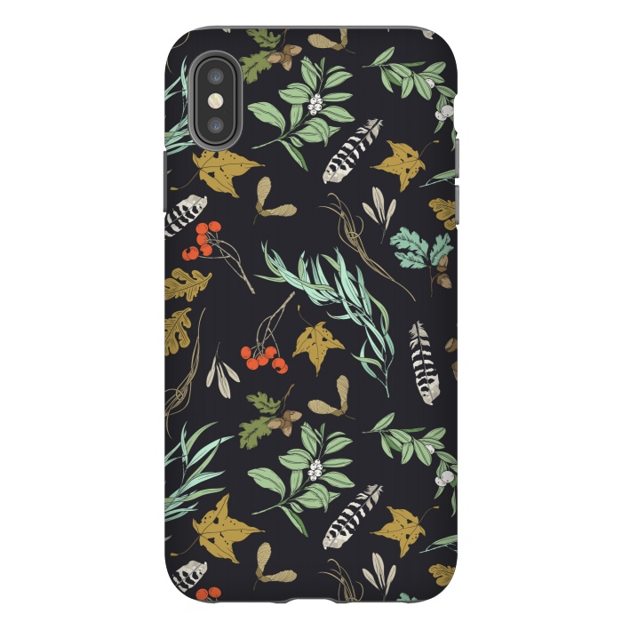 iPhone Xs Max StrongFit Boho vintage nature by Mmartabc
