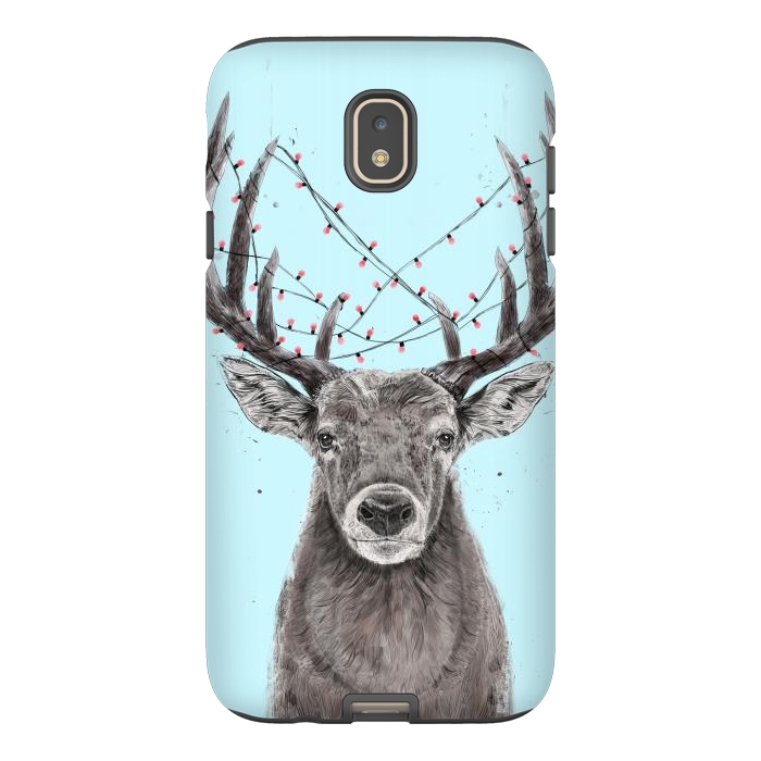 Galaxy J7 StrongFit Xmas deer by Balazs Solti