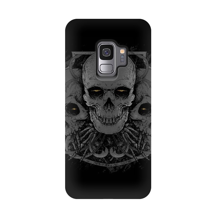 Galaxy S9 StrongFit 3 Skull by Afif Quilimo
