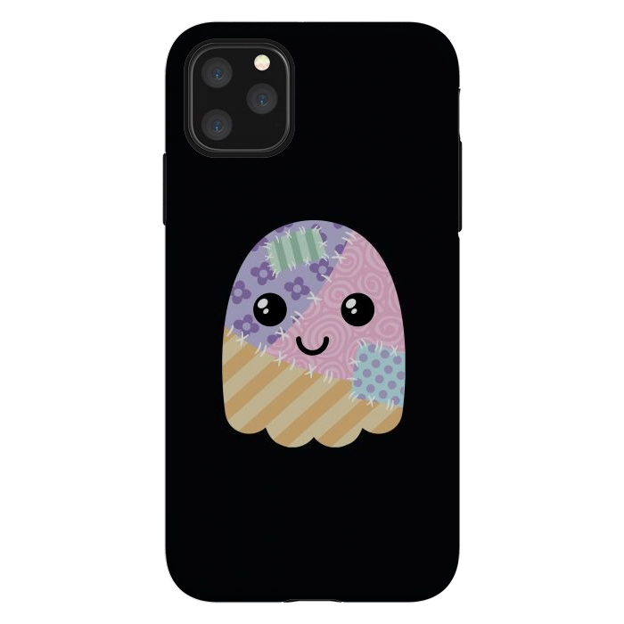 iPhone 11 Pro Max StrongFit Patchwork ghost by Laura Nagel