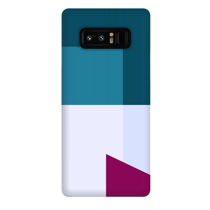 Galaxy Note 8 StrongFit Pretty Blue by Creativeaxle