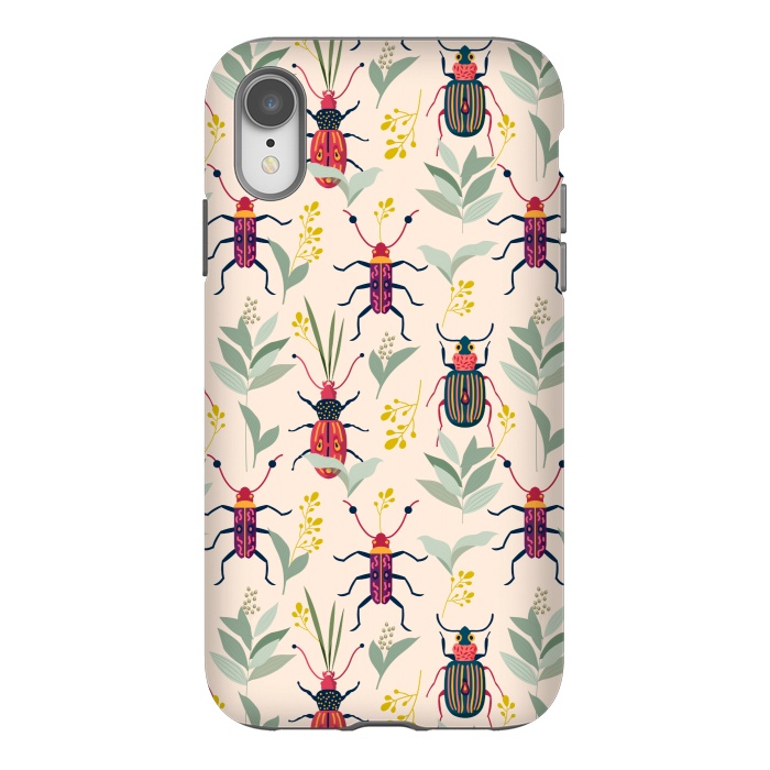 iPhone Xr StrongFit Summer Bugs by Uma Prabhakar Gokhale