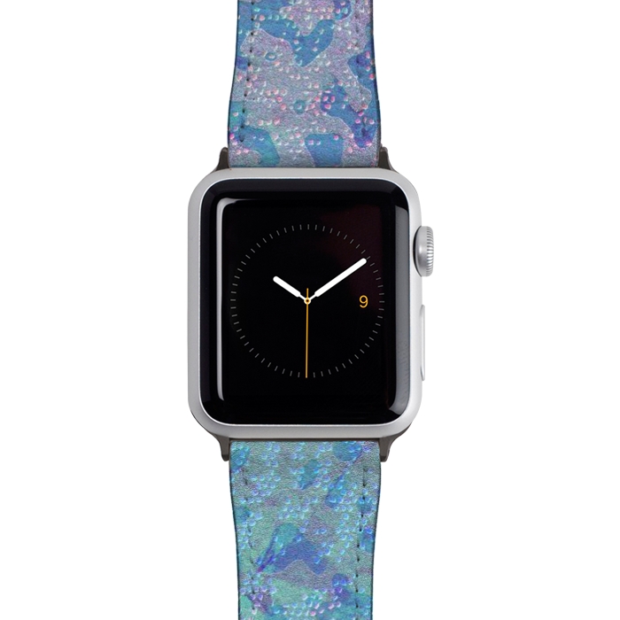 Watch 42mm / 44mm Strap PU leather Glitter Star Dust G282 by Medusa GraphicArt
