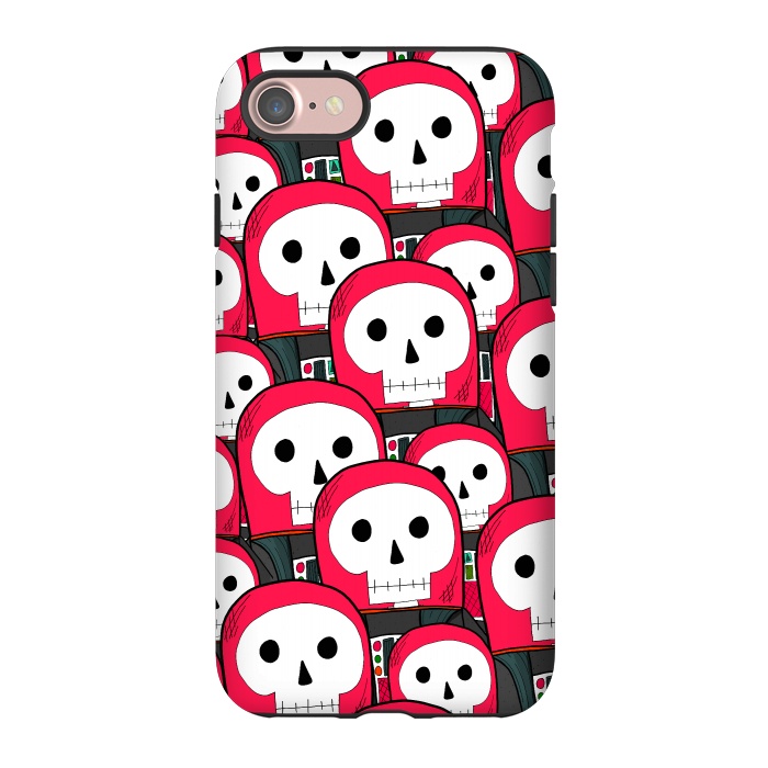 iPhone 7 StrongFit The skeleton astronauts by Steve Wade (Swade)