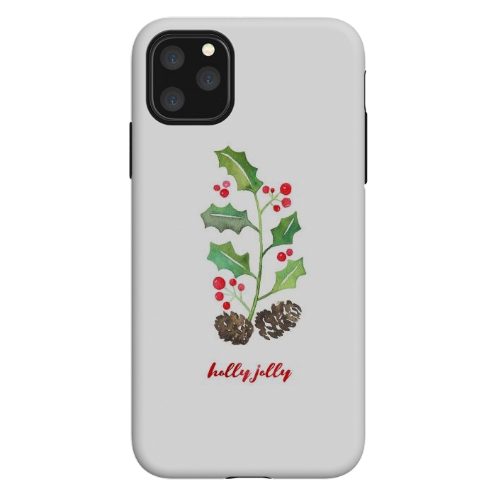 iPhone 11 Pro Max StrongFit Holly Jolly by Noonday Design