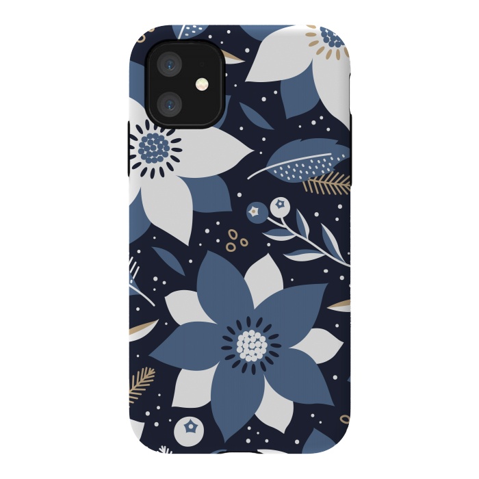 iPhone 11 StrongFit Festive Floral Design by ArtsCase