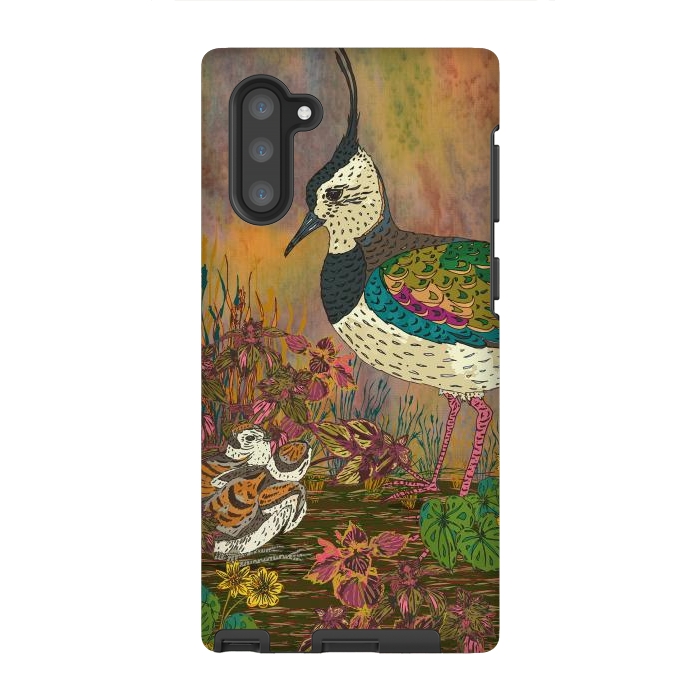 Galaxy Note 10 StrongFit Lapwing Revival by Lotti Brown