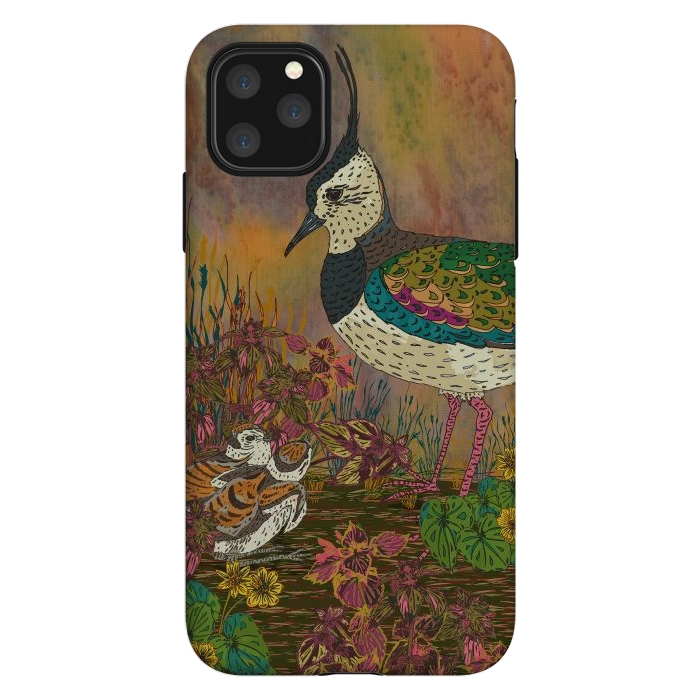 iPhone 11 Pro Max StrongFit Lapwing Revival by Lotti Brown