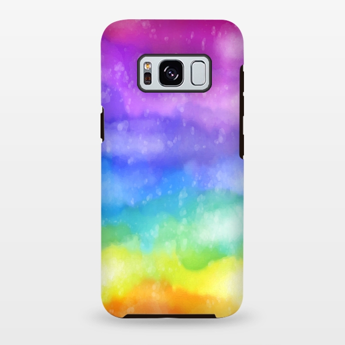 Galaxy S8 plus StrongFit RAINBOW BUBBLE SHADE by MALLIKA