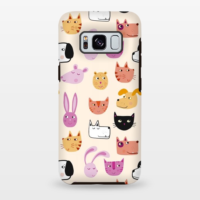 Galaxy S8 plus StrongFit All the Pets by Nic Squirrell