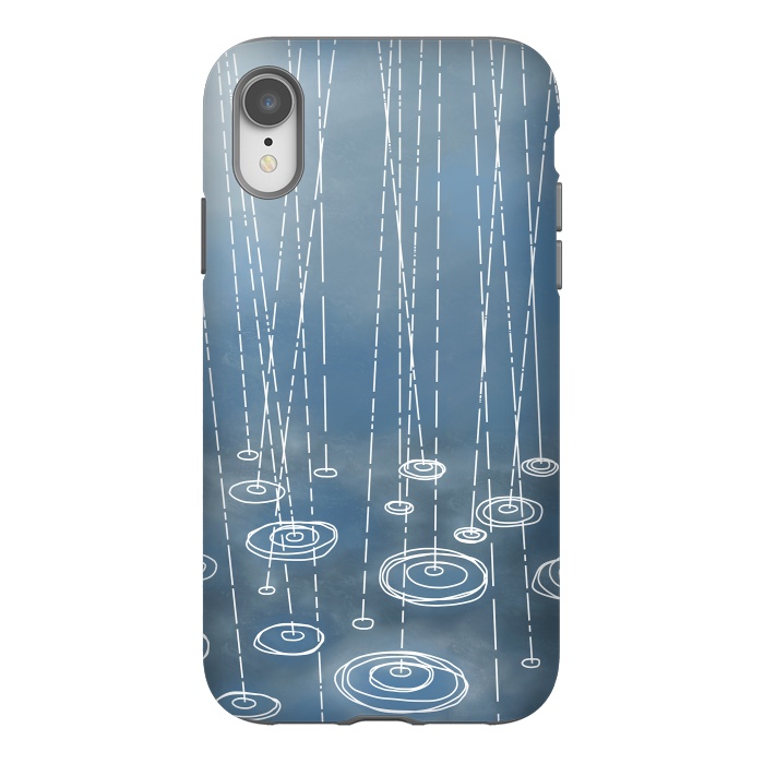 iPhone Xr StrongFit Another Rainy Day by Nic Squirrell
