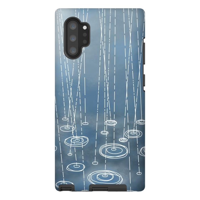 Galaxy Note 10 plus StrongFit Another Rainy Day by Nic Squirrell