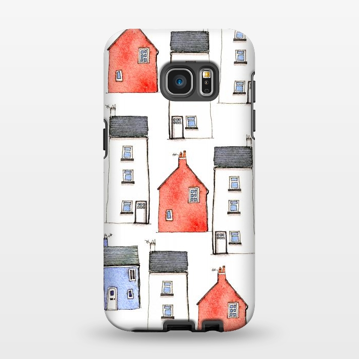 Galaxy S7 EDGE StrongFit Devon Houses by Nic Squirrell