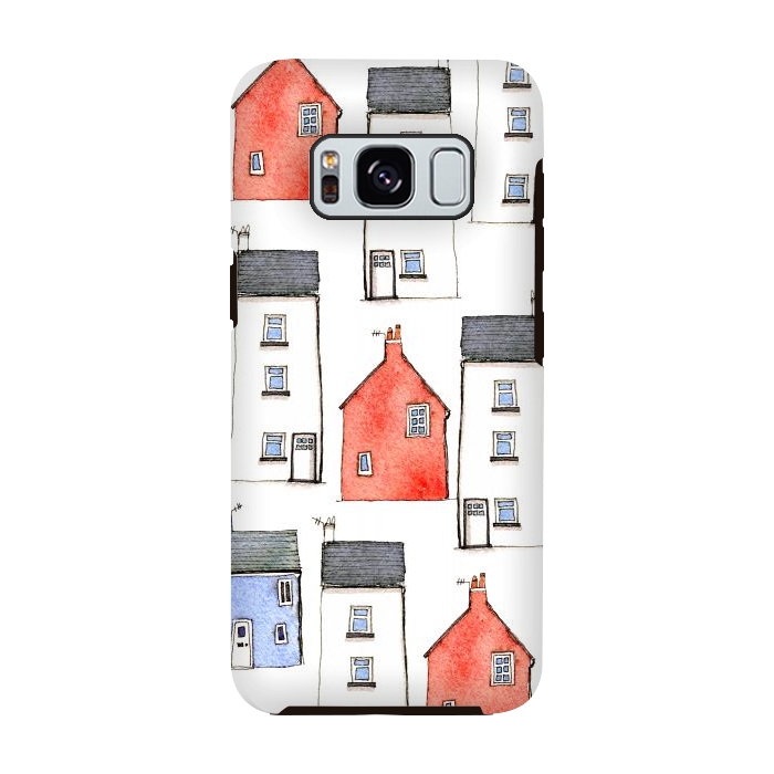 Galaxy S8 StrongFit Devon Houses by Nic Squirrell