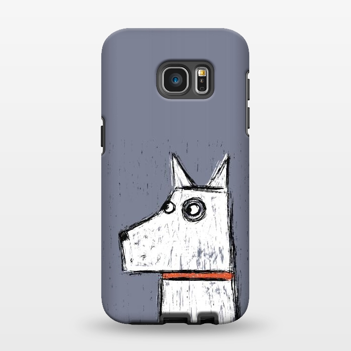 Galaxy S7 EDGE StrongFit Arthur Dog by Nic Squirrell