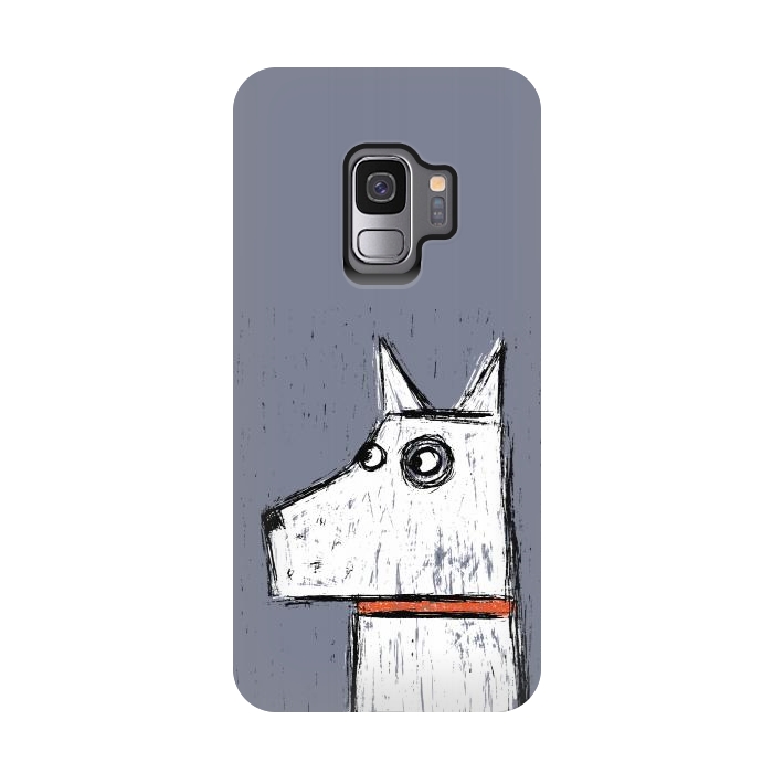 Galaxy S9 StrongFit Arthur Dog by Nic Squirrell