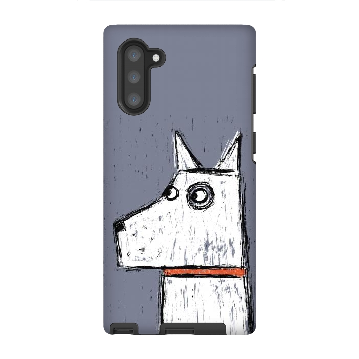Galaxy Note 10 StrongFit Arthur Dog by Nic Squirrell