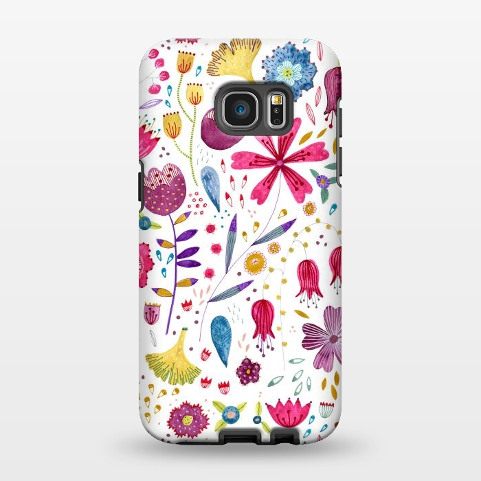 Galaxy S7 EDGE StrongFit Autumn Hedgerow by Nic Squirrell