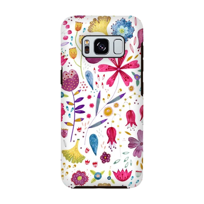 Galaxy S8 StrongFit Autumn Hedgerow by Nic Squirrell