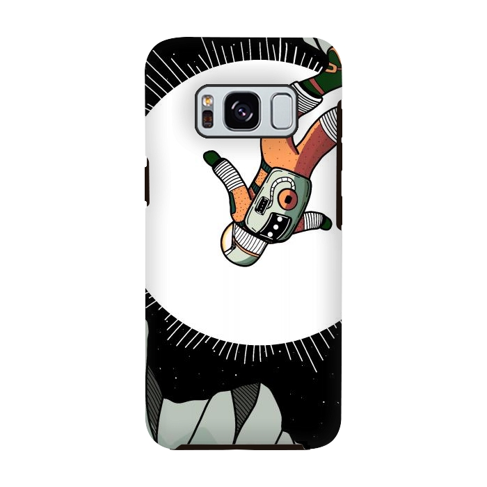 Galaxy S8 StrongFit The asteroid explorer by Steve Wade (Swade)