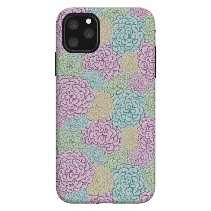 iPhone 11 Pro Max StrongFit Dahlia by TracyLucy Designs
