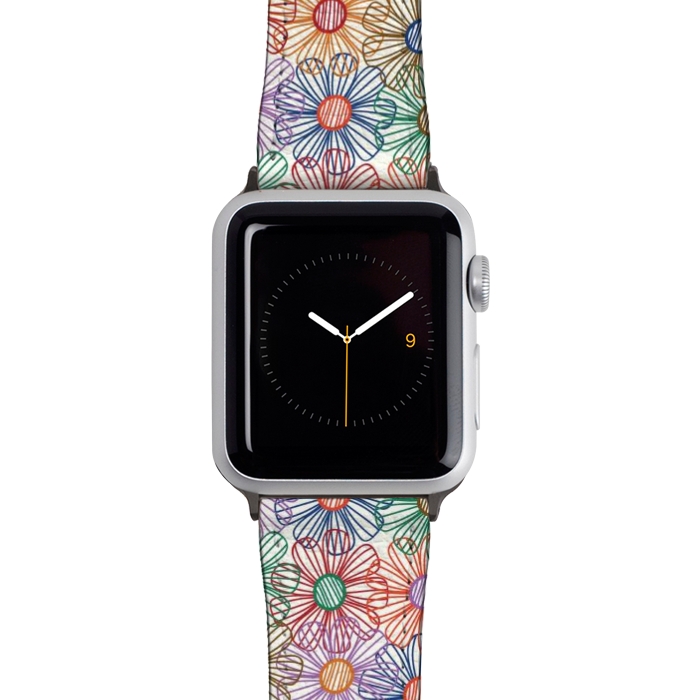 Watch 42mm / 44mm Strap PU leather Autumn by TracyLucy Designs