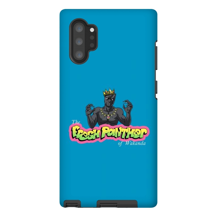 Galaxy Note 10 plus StrongFit The Fresh Panther of Wakanda by Vincent Patrick Trinidad