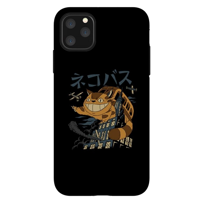 iPhone 11 Pro Max StrongFit Cat Bus Kong by Vincent Patrick Trinidad