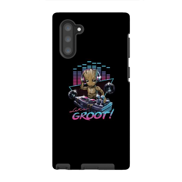 Galaxy Note 10 StrongFit Let's Groot by Vincent Patrick Trinidad