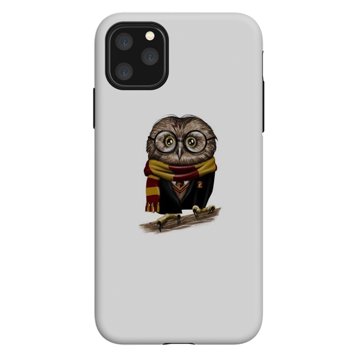 iPhone 11 Pro Max StrongFit Owly Potter by Vincent Patrick Trinidad