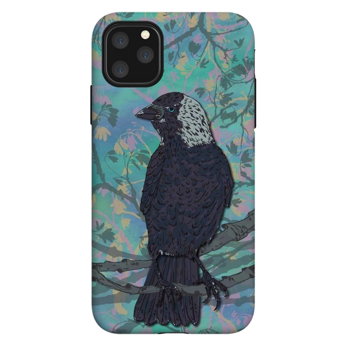 iPhone 11 Pro Max StrongFit Forever Jackdaw by Lotti Brown
